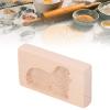 Cute Cookie Mould, Carved Beech Wooden Cookies Cutter, Easy Demoulding Press Stamp Mould, Embossed Cookies Cutters for Baking, Cookies, Biscuits, Muffins, Candy, Chocolates(Lamb) view 4