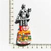 Statue of Mother Tbilisi Georgia Refrigerator Magnet Travel Souvenir 3D Fridge Decoration Magnetic Sticker Hand Painted Craft view 2