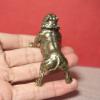 ZTHOME Sculpture Wall Sculptures Solid Brass Bulldog Statue Shar Pei Puppy Figurines Desktop Ornament Cute Animal Dog Tea Pet Home Decors Crafts view 4