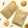 Wax Paper Bags, Glassine Bags 4x6 Inches, 100 Pcs Brown Paper Cookie Sleeves for Treat view 3