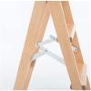 OKUOKA Step Stool Ladder Solid Wood Kitchen Tabo Folding Chair Urt Creative Ladder for Adult Climbing Stool Step Stool (Size : 6) view 4