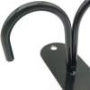 Black Metal Mugs Hooks Sets Under Cabinet, Coffee Cups Holder, Mugs Drying Racks, Bar Kitchen Utensils Hanger,Home Decor (Color : 6PCS) view 4