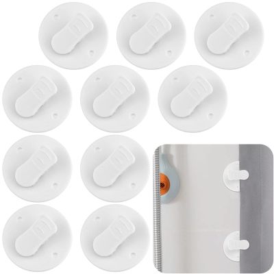 10 Pcs Shower Curtain Clips Self Adhesive Shower Curtain Clips Windproof Splash Clips Protect Clamp Clips Bathroom Curtain Weight Clip for Home