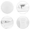 10 Pcs Shower Curtain Clips Self Adhesive Shower Curtain Clips Windproof Splash Clips Protect Clamp Clips Bathroom Curtain Weight Clip for Home view 3