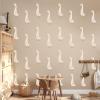 Cute Geese Wall Stickers Peel and Stick Silly Goose Party Decals Decorations Funny Animal Duck Decals for Wall Removable Boho Small Geese Decal for Nursery Bedroom Kids Room Decor view 1