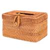 Box Stylish Tissue Holder Woven Tissue Holder Napkin Storage Cases Cloth Desktop Decoration Paper Towel Container Paper Towel Dispenser Car view 1
