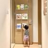YANBI Magazine Stand for Wall Decoration, Clear Acrylics Magazine Holder, Home Living Room Book Display Storage Rack, Durable Organizer Rack (Size : 100cm(39 3/8")) view 3