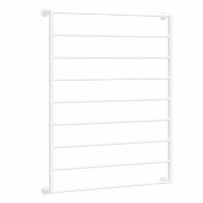 Wall Mounted Scarf Rack, Iron Tie Scarf Belt Wrapping Paper Ribbon Organizer Holder, Metal Rack for Home Entryway Store, Easy to Install (Color : White, Size : (LxH) 60x120cm)