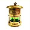 Antique Brass Miner Oil lamp Nautical Maritime Lantern Hanging Oil lamp Vintage brass Marine oil lantern Brass hanging Miner lamp view 2