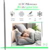 PURE ECO Pillow Shams Set of 2, Black Pillow Shams Standard 20X26 Soft Luxurious and Gorgeous 500 TC 100% Egyptian Cotton Pillow Sham 2 Piece view 4