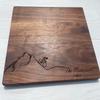 Personalized Cutting Board, Bike Enthusiast, Mountain Biking, Adventure Seeker Gift, Cyclist, Bikers Gift, Cyclist Gift, Male Biker, 300 (Maple, 12" x 9") view 2