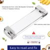 LL LLSW SHOP Refrigerator Thermometer Fridge Thermometer, Waterproof Kitchen Freezer Thermometers Cooler Thermometer, Monitoring Thermometers Refrigerator Line for Restaurant Supplies(6 Pack) view 4