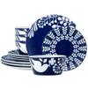Noritake Bluefjord 12-Piece Dinneware Set, Service for 4 view 1