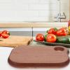 Kichvoe Fruits Vegetables Cutting Board Solid Chopping Board for Kitchen Use Multi-use Design for Meat Fish and Salad Preparation view 2