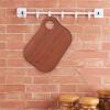 Kichvoe Fruits Vegetables Cutting Board Solid Chopping Board for Kitchen Use Multi-use Design for Meat Fish and Salad Preparation view 3