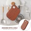 Kichvoe Fruits Vegetables Cutting Board Solid Chopping Board for Kitchen Use Multi-use Design for Meat Fish and Salad Preparation view 4