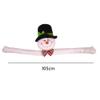 Plush Santa Claus Snowman Topper Hugging Tree Topper for Christmas Tree Decoration (A) view 2