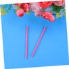 OKUMEYR 100pcs Paper Lollipop Sticks Food-grade Candy Sticks for Crafts and Birthday Parties Rosy for Creative Treats view 3