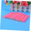 OKUMEYR 100pcs Paper Lollipop Sticks Food-grade Candy Sticks for Crafts and Birthday Parties Rosy for Creative Treats view 4