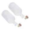 FELTECHELECTR 2pcs Fruit Wine Bottles Bottles Corks for Homemade Liquor Cocktails Concoctions Reusable Easy to Clean view 1