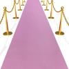 Wedding Ceremony Aisle Floor Runner Rug, Outdoor Luxury Aisle Runner Carpet, Indoor Roadway Runway Aisle Runner, Polyester Fabric view 2
