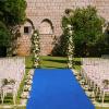 Blue Aisle Runners for Outdoor Weddings, Party Runner Rug, Walkway Rug Indoor Decorations, Carpet Runner Runway Rug view 2