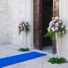 Blue Aisle Runners for Outdoor Weddings, Party Runner Rug, Walkway Rug Indoor Decorations, Carpet Runner Runway Rug view 4