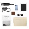 Muka Beside Caddy, Side Hanging Storage Bag of Desk for TV Remote Control, Phone and Magazines view 4