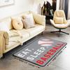 Baseball Rugs for Living Room Bedroom Boys Ball Sports Theme Living Room Rugs for Bedroom Kids Teens Baseball Games Lover Decorative Carpet Gray Floor Mat view 3