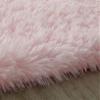 Reyox Fluffy Soft Oval Area Rug, Plush Shaggy Carpet for for Living Room Bedroom Home Dcor Light Blue 2.0 x 3.0 Feet view 2