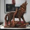 ZTHOME Wild Wolf Totem Decorative StatueResin Modern Art Sculpture Domineering Home Living Room Outdoor Garden Statue view 3