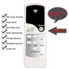 Replacement Remote Control for Delonghi Portable AC Air Conditioner 5515111094 PAC EX398VUVC PACEX398VUVC6ALWH PACEX390UVcare-6AL PACEX290UVcare-6AL PAC EX398VUVC-6AL WH view 2