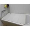 Bathtub Tray PVC Folding Dust-Proof Bathtub Cover for Most Standard Sized Bathtubs, Multifunction Bathtub Tray Shutter Bath Lid, Insulation Cover Bath Shelf for Luxury Spa Or Reading Multifunctional ( view 1