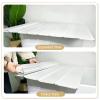 Bathtub Tray Multifunction Folding Bathtub Cover, Thicken 0.6CM White Insulation Dust-Proof Board Bath Shelf for Most Standard Sized Bathtubs, Bathtub Tray for Luxury Spa Or Reading Multifunctional ( view 2