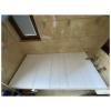 Bathtub Tray Folding Bathtub Caddy Tray Dust-Proof Bathtub Cover, 0.6cm Thickness Insulation Cover Shutter Bath Lid Bath Tub Accessories, 22 Size Multifunctional ( Color : White , Size : 66x97x0.6cm ) view 1