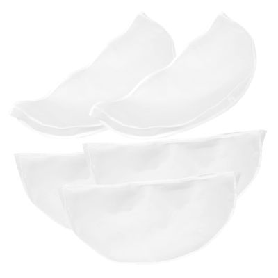 COLLBATH 5pcs Breathable Garment Shoulder Transparent Suit Bags for Closet Storage Washable Dust Protectors for Coats and Suits Peva Material