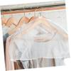 COLLBATH 5pcs Breathable Garment Shoulder Transparent Suit Bags for Closet Storage Washable Dust Protectors for Coats and Suits Peva Material view 4