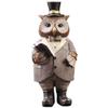 ZTHOME Statues Collectible Figurines Sculpture American Retro Owl Ornaments Home Decorations Jane Creative Living Room Study Wine Cabinet Sample Room Furnishings view 1