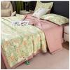ZTGL 3-Piece Twin Reversible Lightweight Summer Quilt Double-Sided Comforter with 2 Pillowcase, Lightweight Thin Soft Breathable Summer Blankets for All Seasons, Washable,U,220x240cm view 1