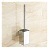 KAAZEE Toilet Brush 304 Stainless Steel Toilet Brush Holder Bathroom Cleaning Brush Holder with Toilet Brush Wall Mount Toilet Bowl Brush for Home Bathroom (Color : Silver) view 1
