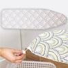 ZJIEX Ironing Board Cover 32x12in 36x13in 38x13in 43x14in 48x15in Cotton Replacement Iron Board Cover Resist Scorching, with Drawstring Design (Size : White-122x38cm/48x15in) view 1