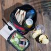 Aloha Designs ALOHA Neoprene Lunch Bag Travel Splash-proof insulated Lunch Tote Washable lunch container box for work picnic Bags with 1 Aloha Decal view 3