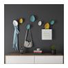 LUCBEI Rack for Wall Wall Mount Clothes Rack Aesthetic Metal Portable Clothes Rack Bedroom Creative Modern Biblioteca Hall Furniture Coat Rack view 1