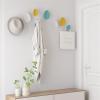 LUCBEI Rack for Wall Wall Mount Clothes Rack Aesthetic Metal Portable Clothes Rack Bedroom Creative Modern Biblioteca Hall Furniture Coat Rack view 3