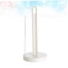 UPKOCH Farmhouse Paper Towel Holder Upright Counter Decor Plastic Paper Holder Grey view 4