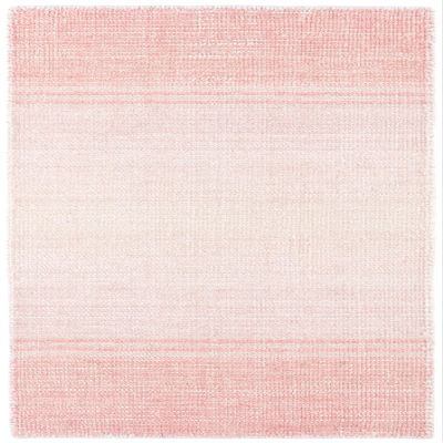 Dash and Albert Pandora Pink Hand Loom Knotted Rug, 3 X 5 Feet, Pink Stripe Pattern - Premium Luxury Hotel Quality Soft Breathable Hypoallergenic Machine Washable Easy Care All Season Comfortable