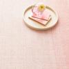 Dash and Albert Pandora Pink Hand Loom Knotted Rug, 3 X 5 Feet, Pink Stripe Pattern - Premium Luxury Hotel Quality Soft Breathable Hypoallergenic Machine Washable Easy Care All Season Comfortable view 2