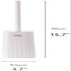 KAAZEE Toilet Brush Toilet Brush No Dead Ends Cleaning Brush for Toilet Household Bathroom Toilet Brush with Holder Toilet Bowl Brush for Home Bathroom view 2