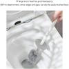 KAAZEE Toilet Brush Toilet Brush No Dead Ends Cleaning Brush for Toilet Household Bathroom Toilet Brush with Holder Toilet Bowl Brush for Home Bathroom view 3