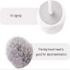 KAAZEE Toilet Brush Toilet Brush No Dead Ends Cleaning Brush for Toilet Household Bathroom Toilet Brush with Holder Toilet Bowl Brush for Home Bathroom view 4